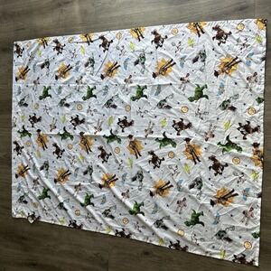 Toy Story 4 Toddler 44X58 Bed Flat Sheet Fabric Forky Woody Buzz Rex